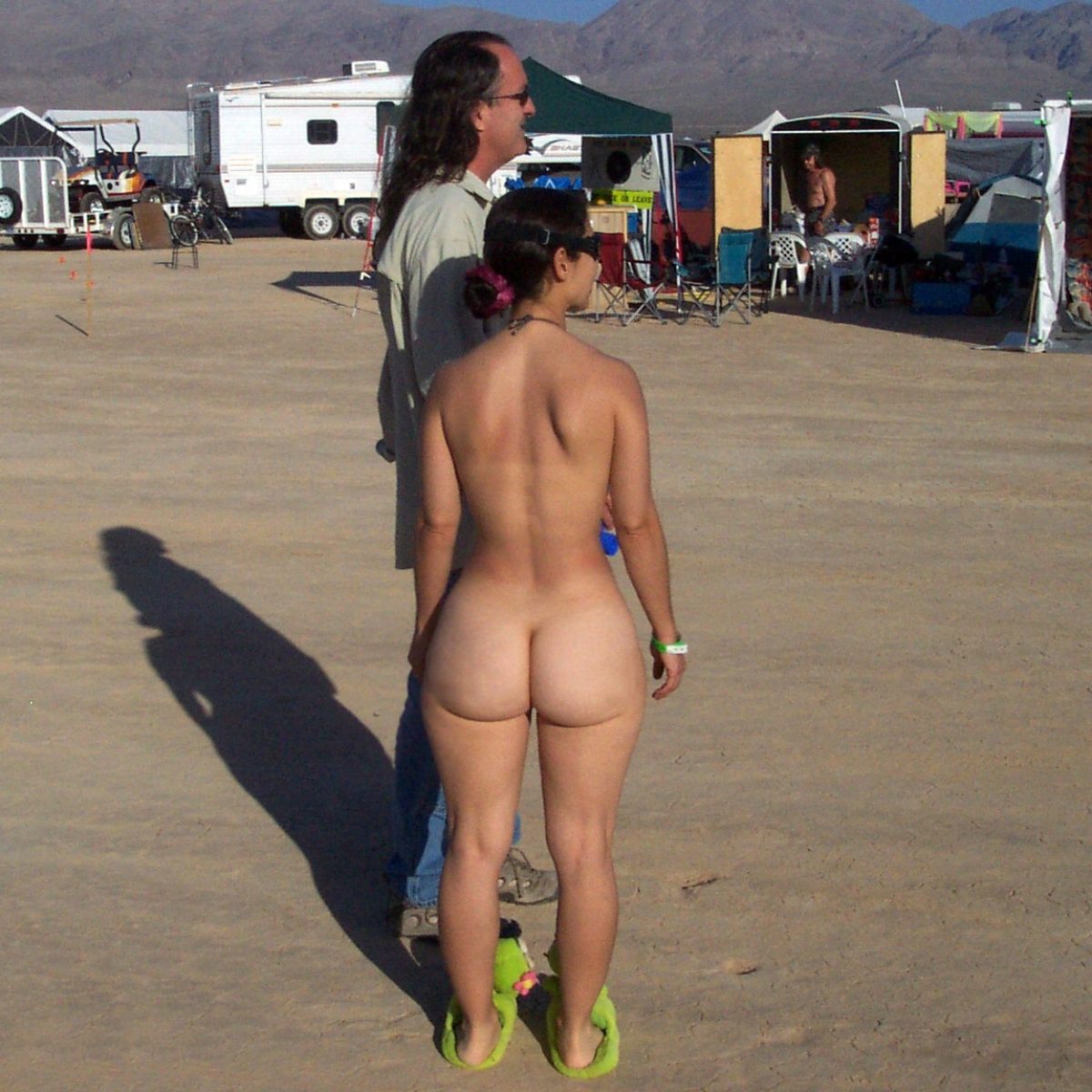 Burning Man Naked Girls